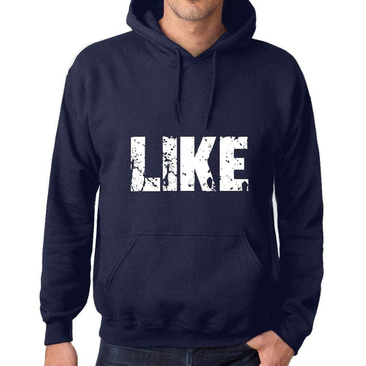 Ultrabasic Homme Femme Unisex Sweat à Capuche Hoodie Beliebte Wörter wie French Marine