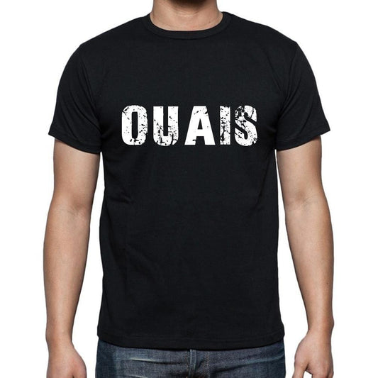 ouais, t-Shirt pour Homme, en Coton, col Rond, Noir