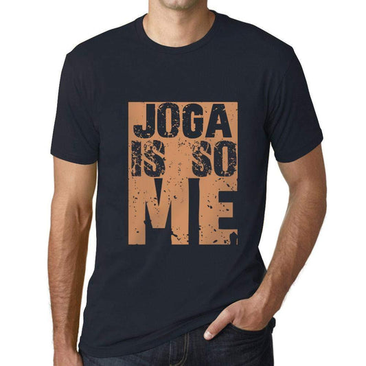 Herren T-Shirt Graphique Joga is So Me Marine