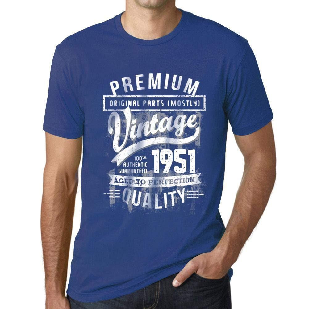 Ultrabasic - Homme T-Shirt Graphique 1951 Aged to Perfection Tee Shirt Cadeau d'anniversaire