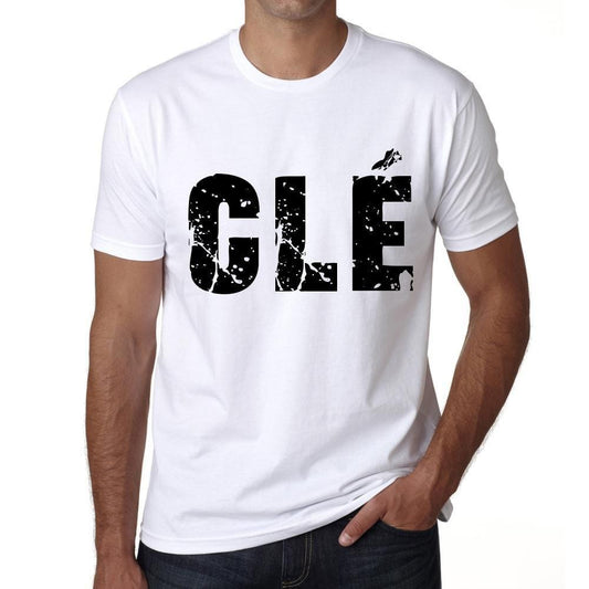 Herren T-Shirt Graphique Imprimé Vintage Tee Clé