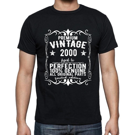 Homme Tee Vintage T Shirt Premium Vintage Année 2000