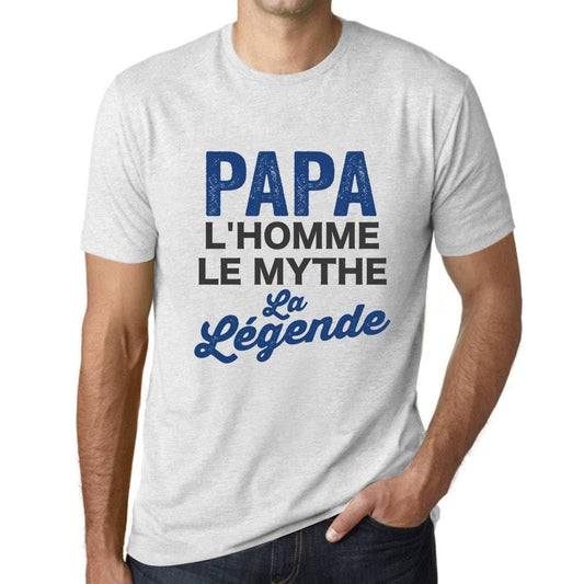 Ultrabasic Papa 4 l'homme Le Mythe La Légende T-Shirt Papa Tshirt Papa l'ours Shirt Le pépé