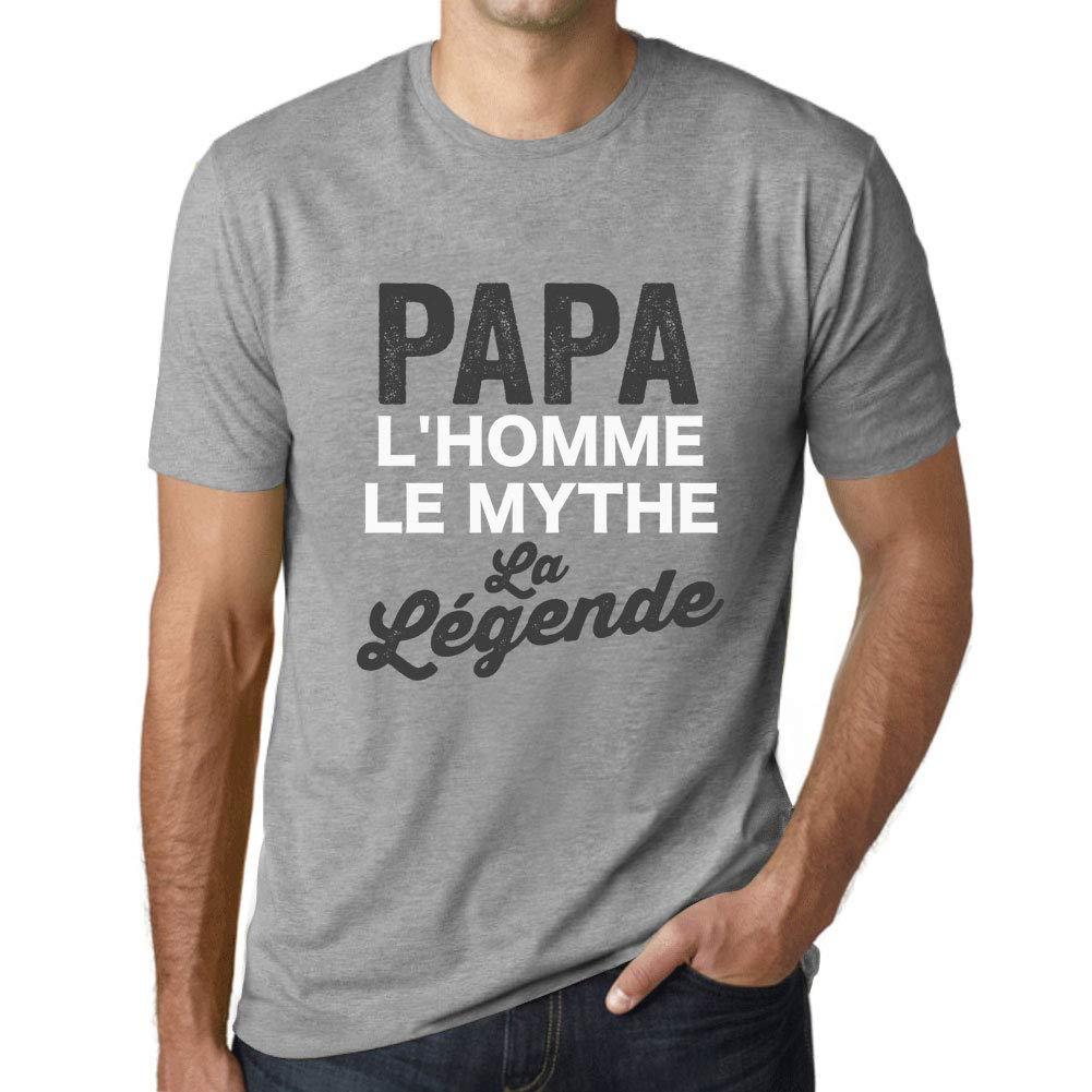 Ultrabasic Papa 4 l'homme Le Mythe La Légende T-Shirt Papa Tshirt Papa l'ours Shirt Le pépé