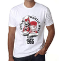 Men's Vintage Tee Shirt Graphic T shirt Authentic Style Since 1965 White