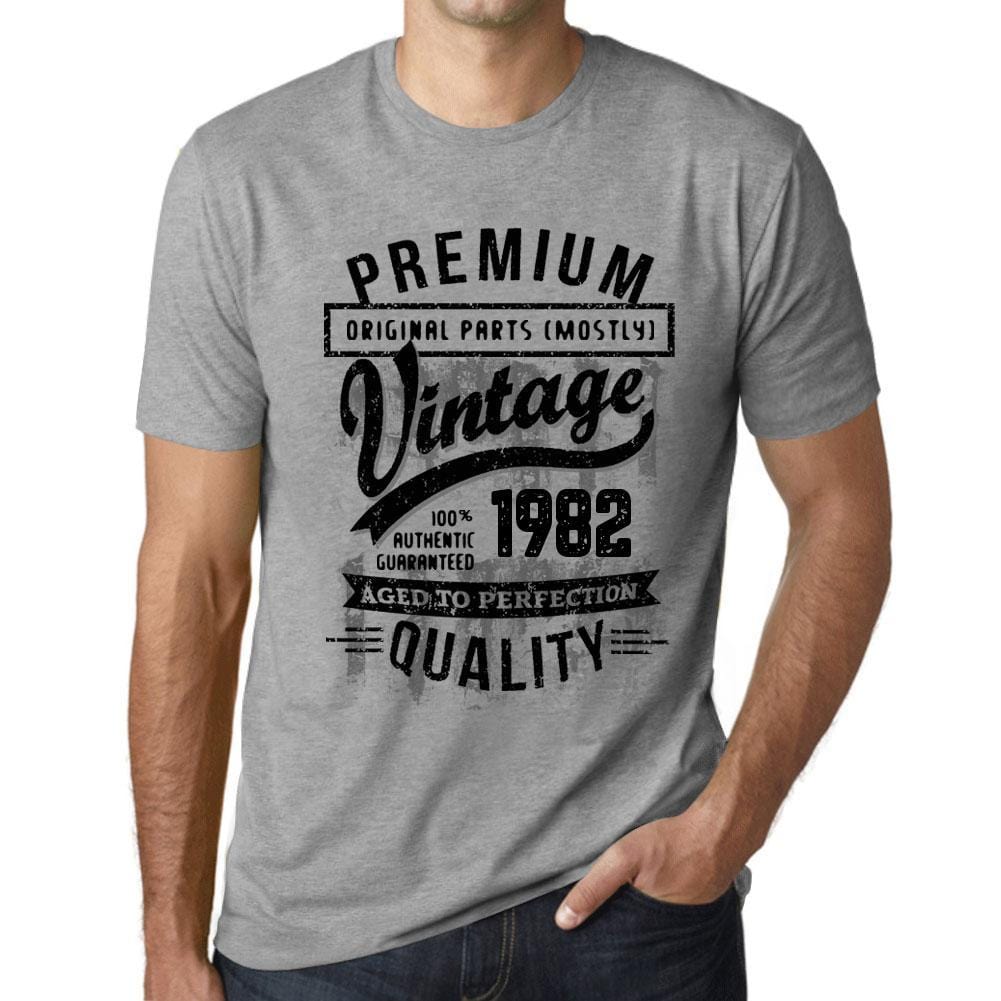 ULTRABASIC - <span>Graphic</span> <span>Men's</span> 1982 Aged to Perfection Birthday Gift T-Shirt - ULTRABASIC