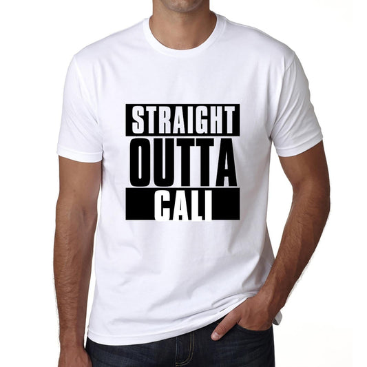 Straight Outta Cali, t Shirt Homme, t Shirt Straight Outta, Cadeau Homme