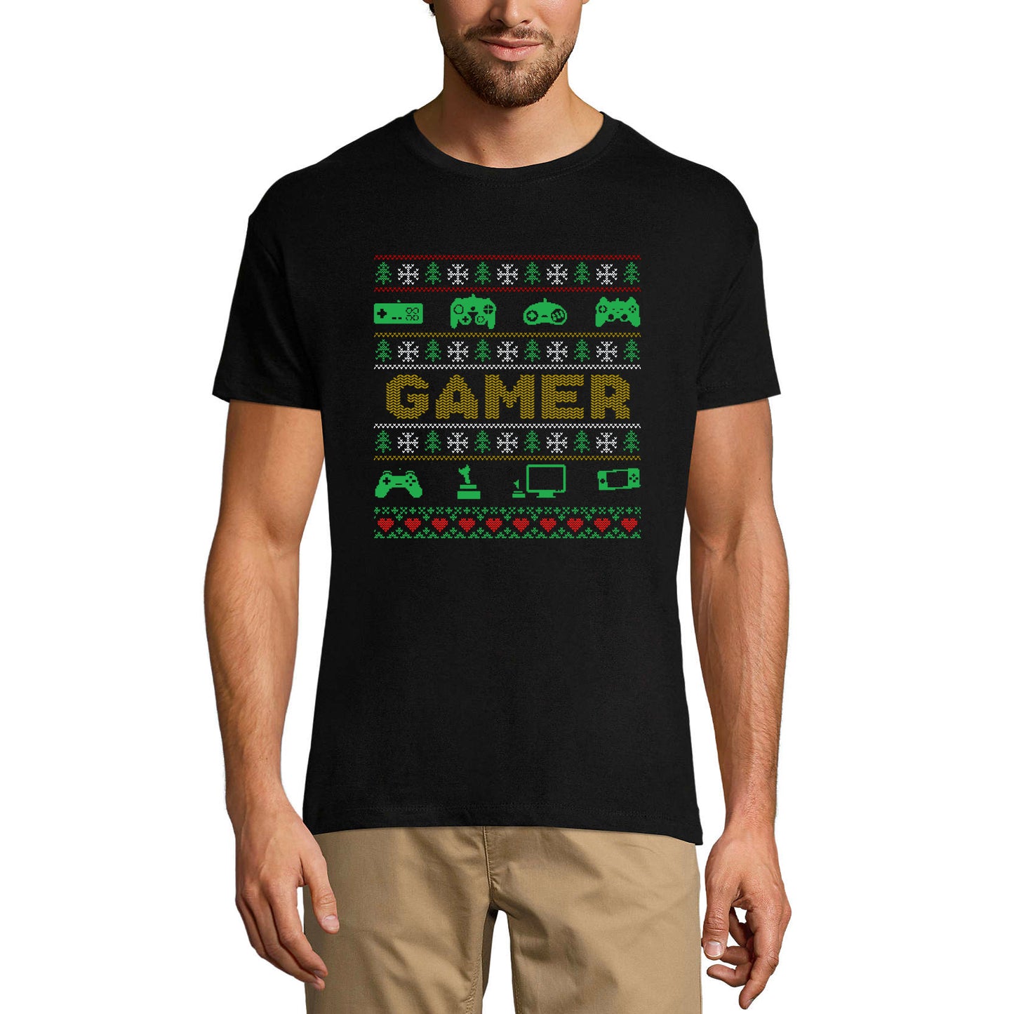 ULTRABASIC Graphic Men's T-Shirt Gamer - Video Games - Vintage Gaming Apparel