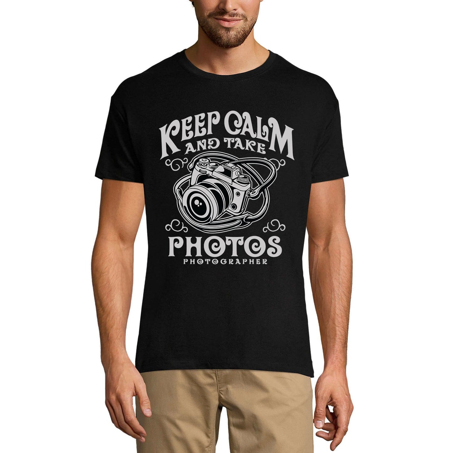 ULTRABASIC Men's T-Shirt Keep Calm and Take Photos - Photographer Tee Shirt