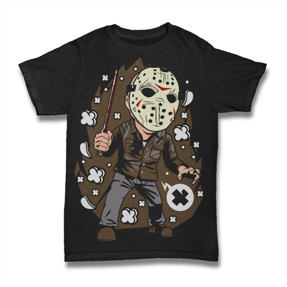 ULTRABASIC Men's T-Shirt Camp Killer - Horror Movie - Anime Apparel - Vintage jason voorhees friday the 13th mens horror clothing kelse superluxe funny disfras hocus pocus movie the walking dead fan favorites jersey scary slashers michael myers youth friends krueger merchandise mask nightmare on elm street adult halloween   