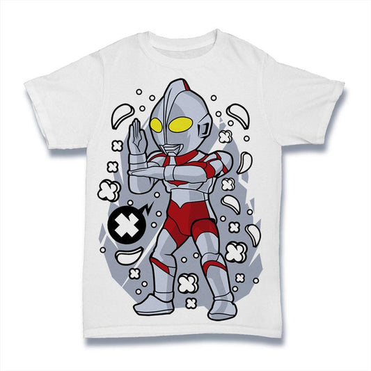 ULTRABASIC Men's T-Shirt Giant Monsters - Japanese Sci-fi Movie - Funny Design ultraman gundam movie vintage graphic print basic apperal boy casual cotton fortnite clothes christmas figure fabric customize tee tahirt mens fashion womens birthday gift modern youth friends urban novelty bape tshirt gojira godzilla catzilla kids