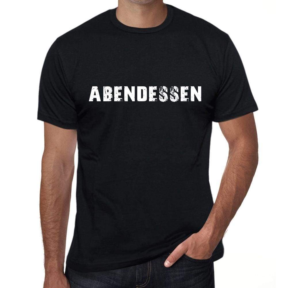 Abendessen Mens T Shirt Black Birthday Gift 00548 - Black / Xs - Casual