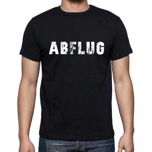 Abflug Mens Short Sleeve Round Neck T-Shirt - Casual