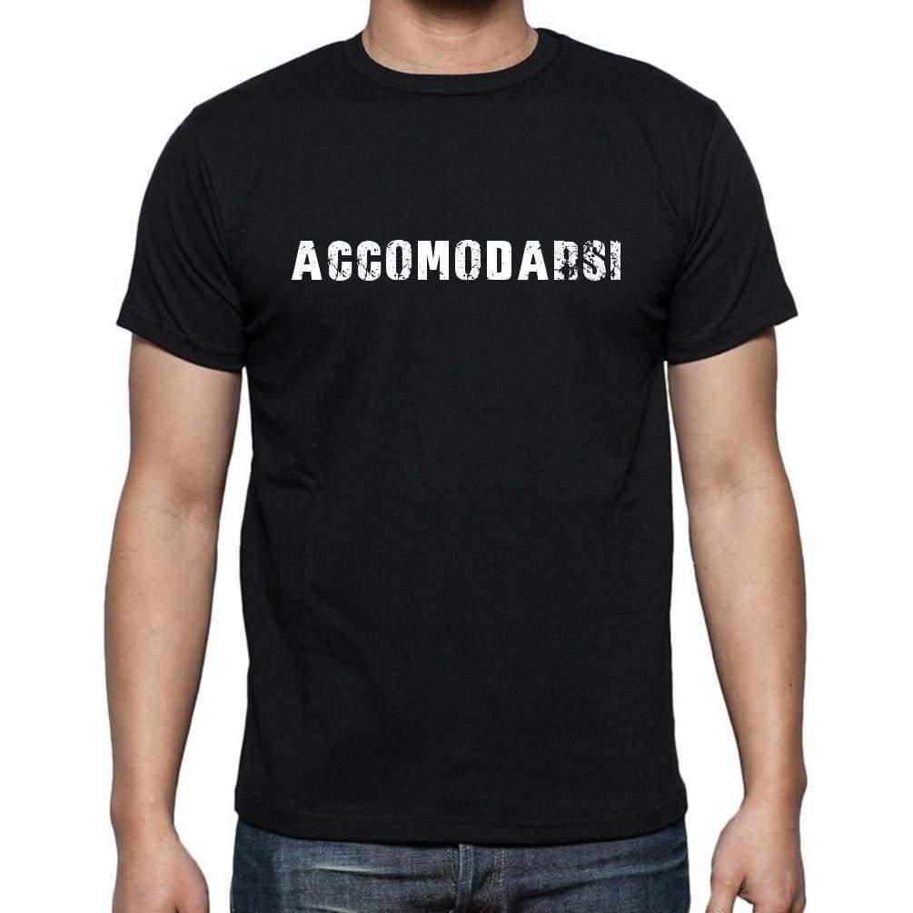 Accomodarsi Mens Short Sleeve Round Neck T-Shirt 00017 - Casual