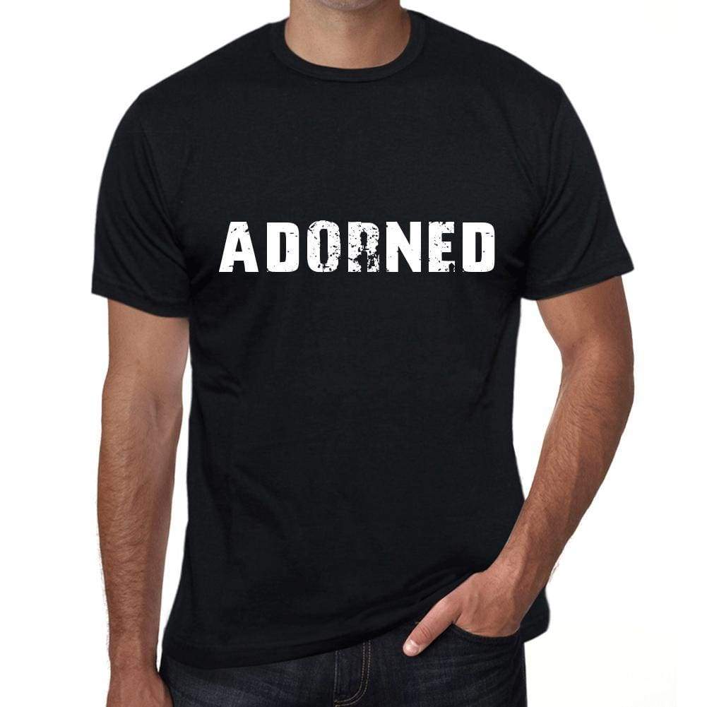 Adorned Mens Vintage T Shirt Black Birthday Gift 00555 - Black / Xs - Casual