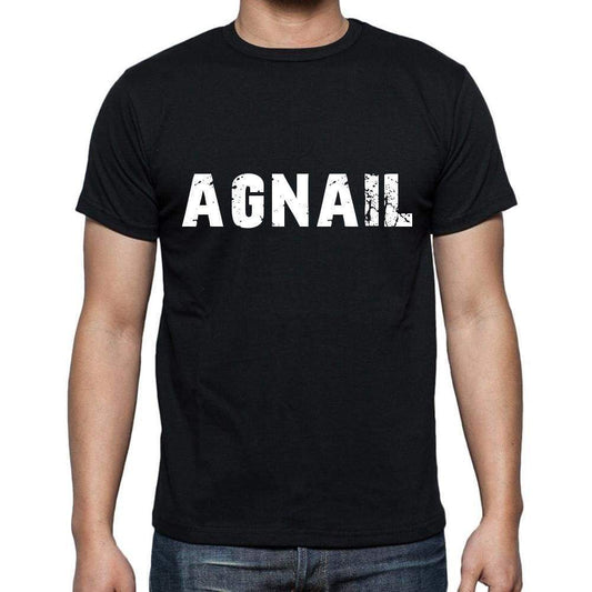 Agnail Mens Short Sleeve Round Neck T-Shirt 00004 - Casual