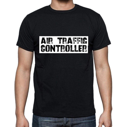 Air Traffic Controller T Shirt Mens T-Shirt Occupation S Size Black Cotton - T-Shirt