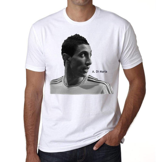 Angel Di Maria T-Shirt For Mens Short Sleeve Cotton Tshirt Men T Shirt 00034 - T-Shirt