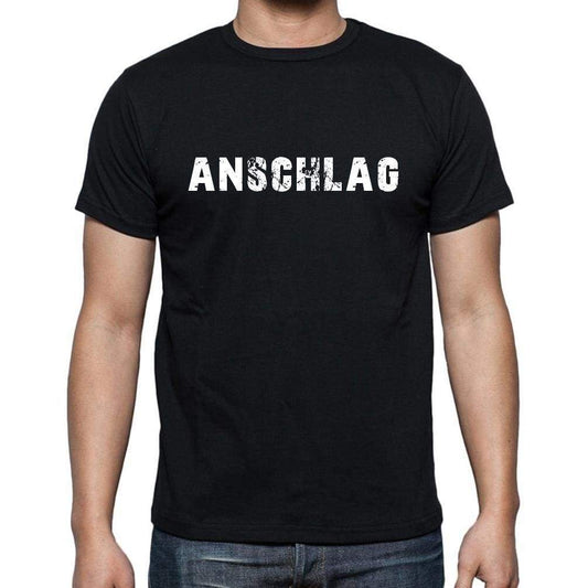 Anschlag Mens Short Sleeve Round Neck T-Shirt - Casual