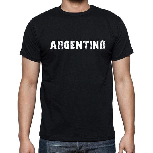 Argentino Mens Short Sleeve Round Neck T-Shirt - Casual