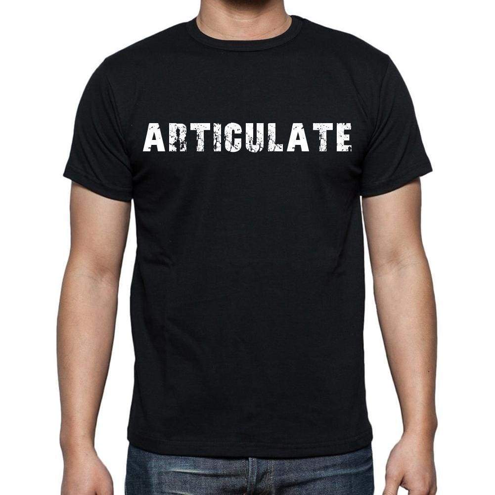 Articulate Mens Short Sleeve Round Neck T-Shirt - Casual