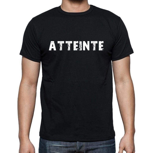 Atteinte French Dictionary Mens Short Sleeve Round Neck T-Shirt 00009 - Casual