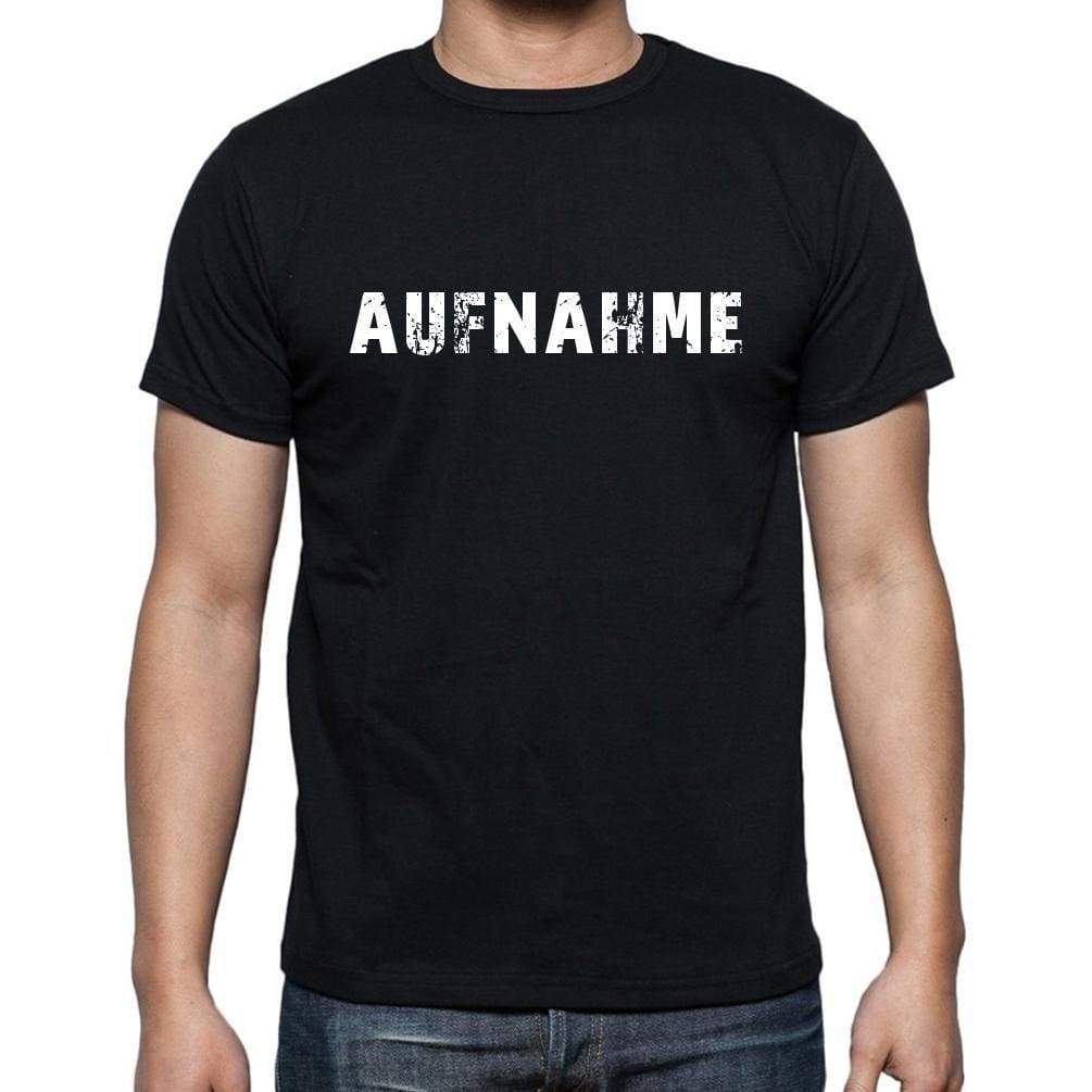 Aufnahme Mens Short Sleeve Round Neck T-Shirt - Casual