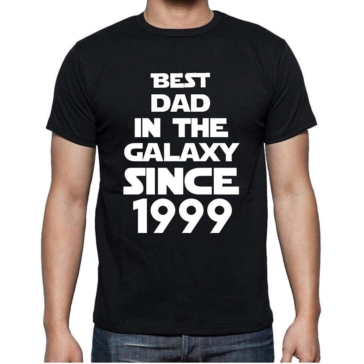 Best Dad 1999 Best Dad Mens T Shirt Black Birthday Gift 00112 - Black / Xs - Casual