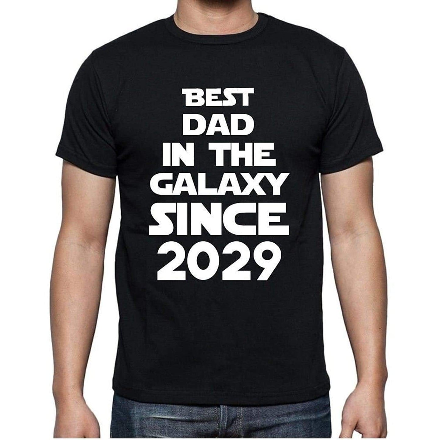 Best Dad 2029 Best Dad Mens T Shirt Black Birthday Gift 00112 - Black / Xs - Casual