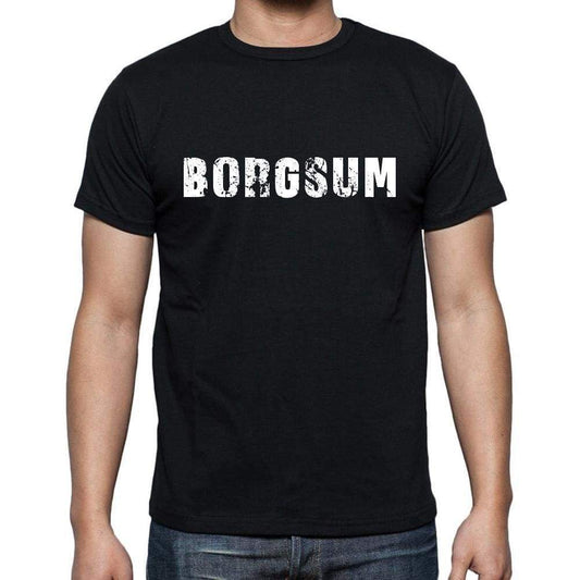 Borgsum Mens Short Sleeve Round Neck T-Shirt 00003 - Casual