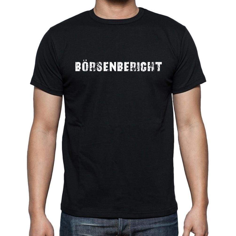 B¶rsenbericht Mens Short Sleeve Round Neck T-Shirt - Casual