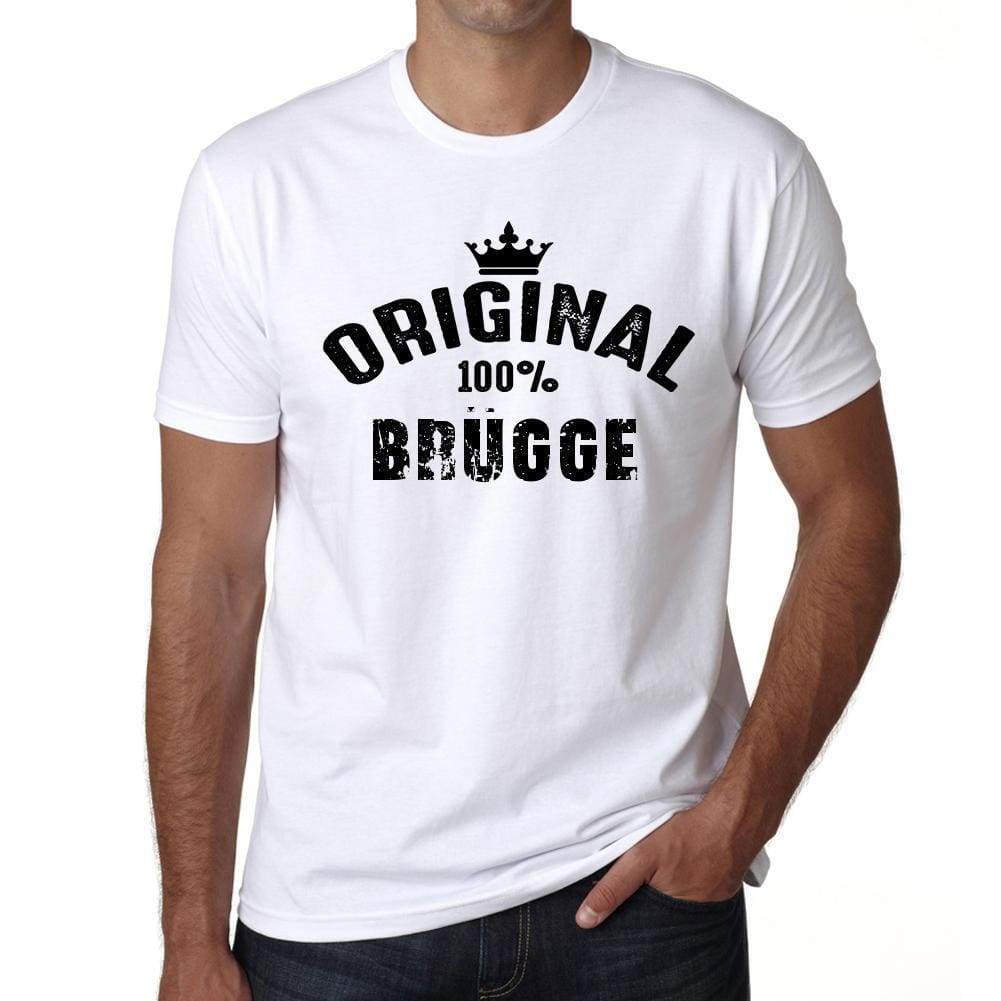 Brügge Mens Short Sleeve Round Neck T-Shirt - Casual