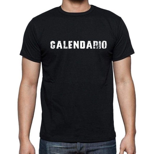 Calendario Mens Short Sleeve Round Neck T-Shirt - Casual