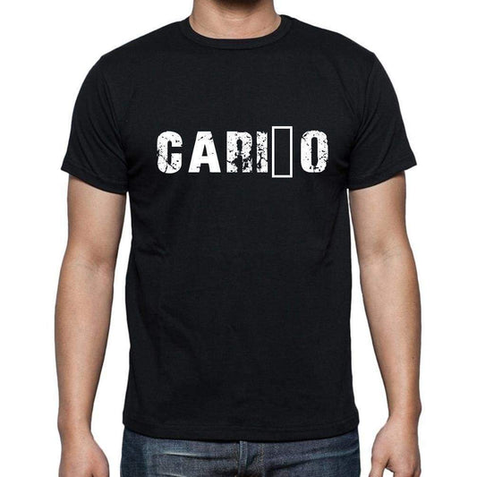 Cari±O Mens Short Sleeve Round Neck T-Shirt - Casual