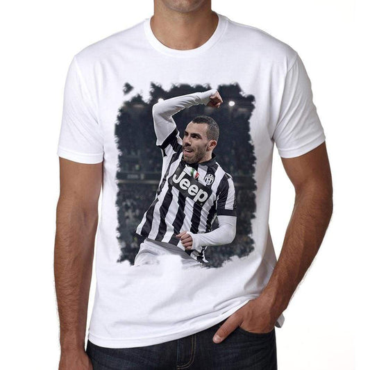 Carlos Tevez T-Shirt For Mens Short Sleeve Cotton Tshirt Men T Shirt 00034 - T-Shirt