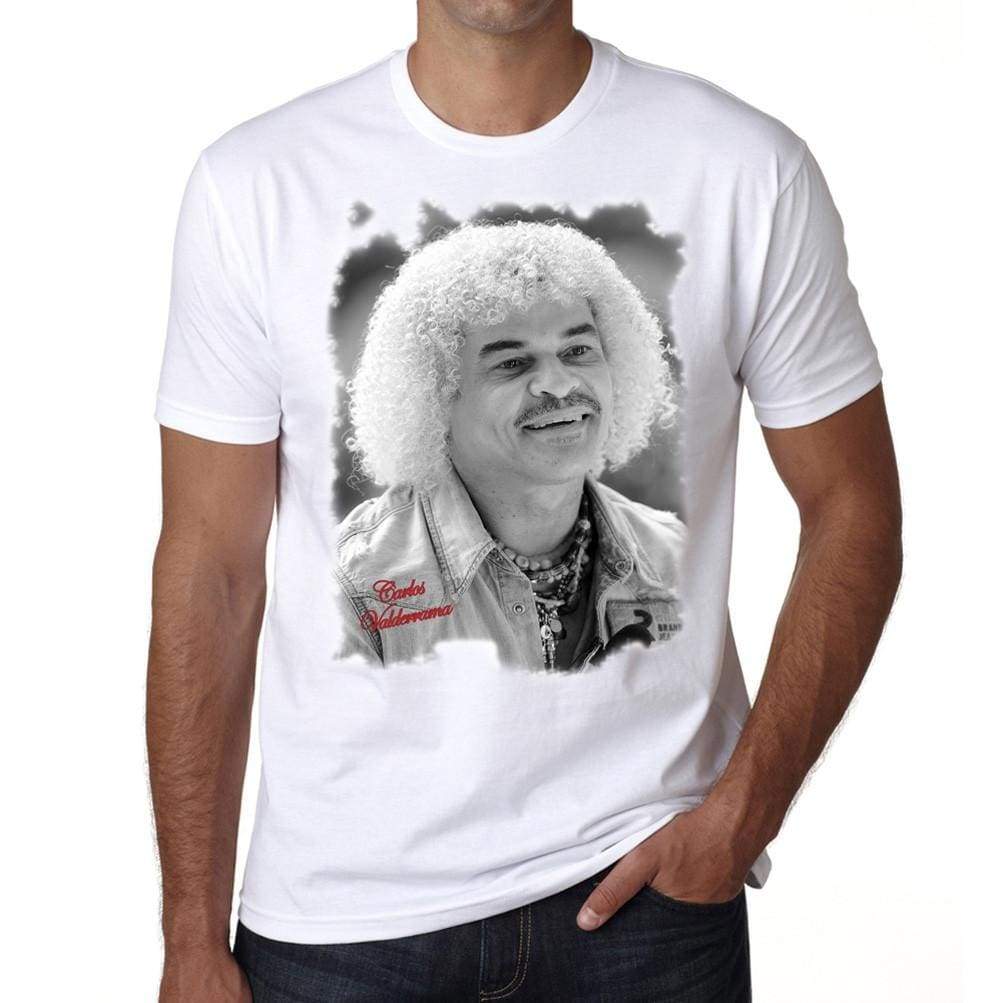 Carlos Valderrama T-Shirt For Mens Short Sleeve Cotton Tshirt Men T Shirt 00034 - T-Shirt