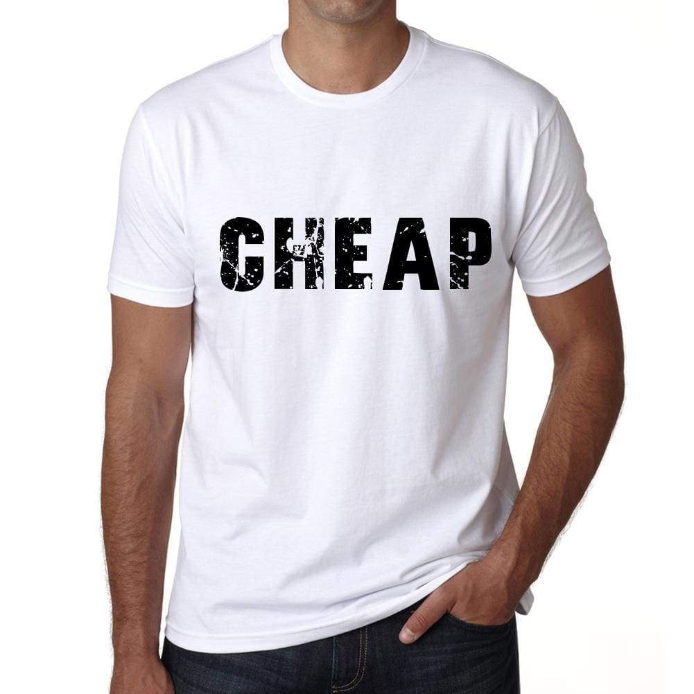 Cheap Mens T Shirt White Birthday Gift 00552 - White / Xs - Casual