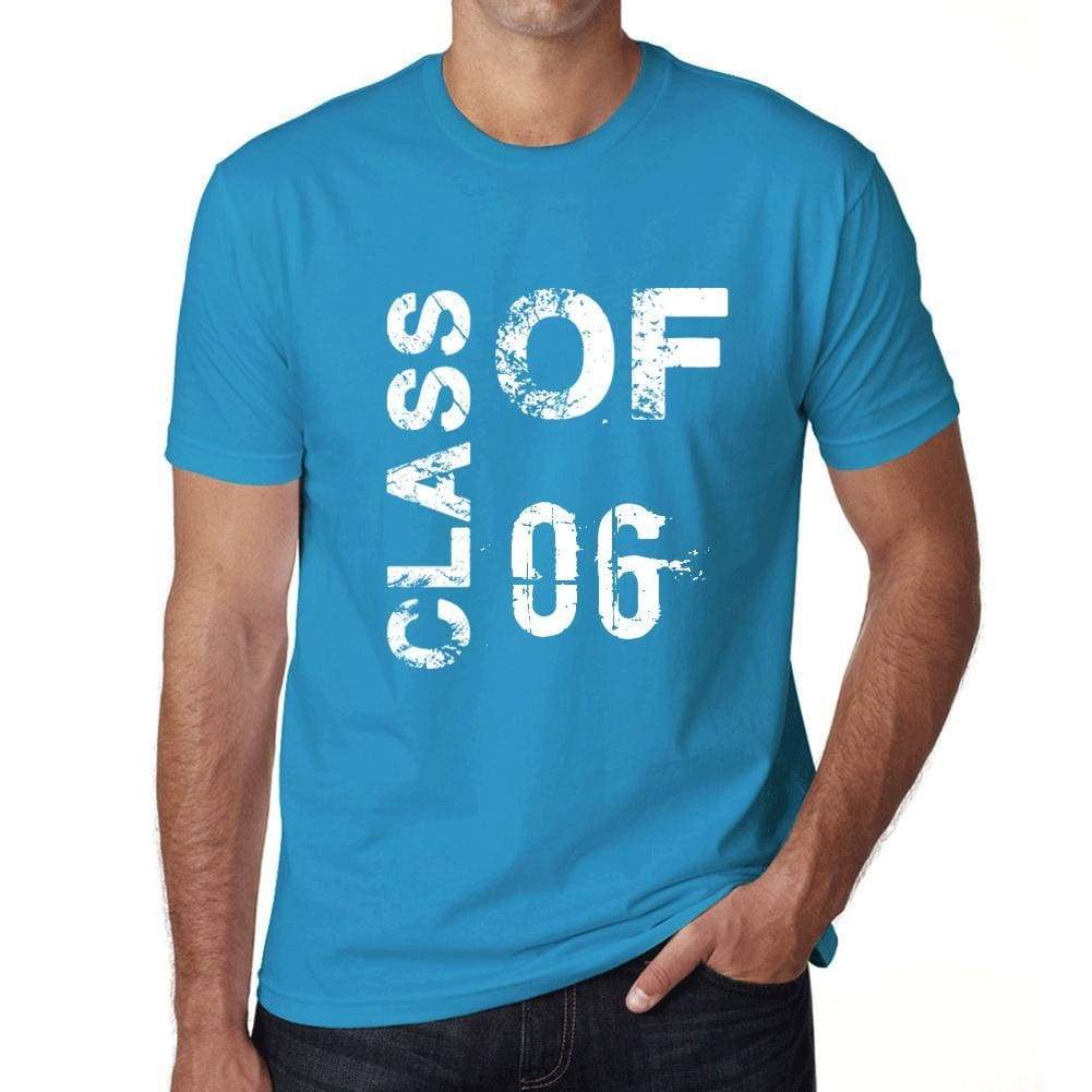 Class Of 06 Grunge Mens T-Shirt Blue Birthday Gift 00483 - Blue / Xs - Casual