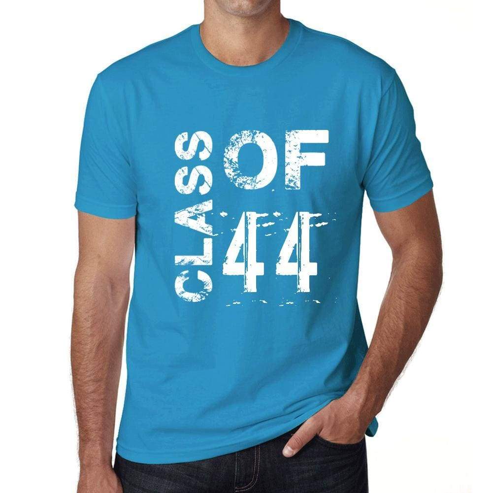 Class Of 44 Grunge Mens T-Shirt Blue Birthday Gift 00483 - Blue / Xs - Casual