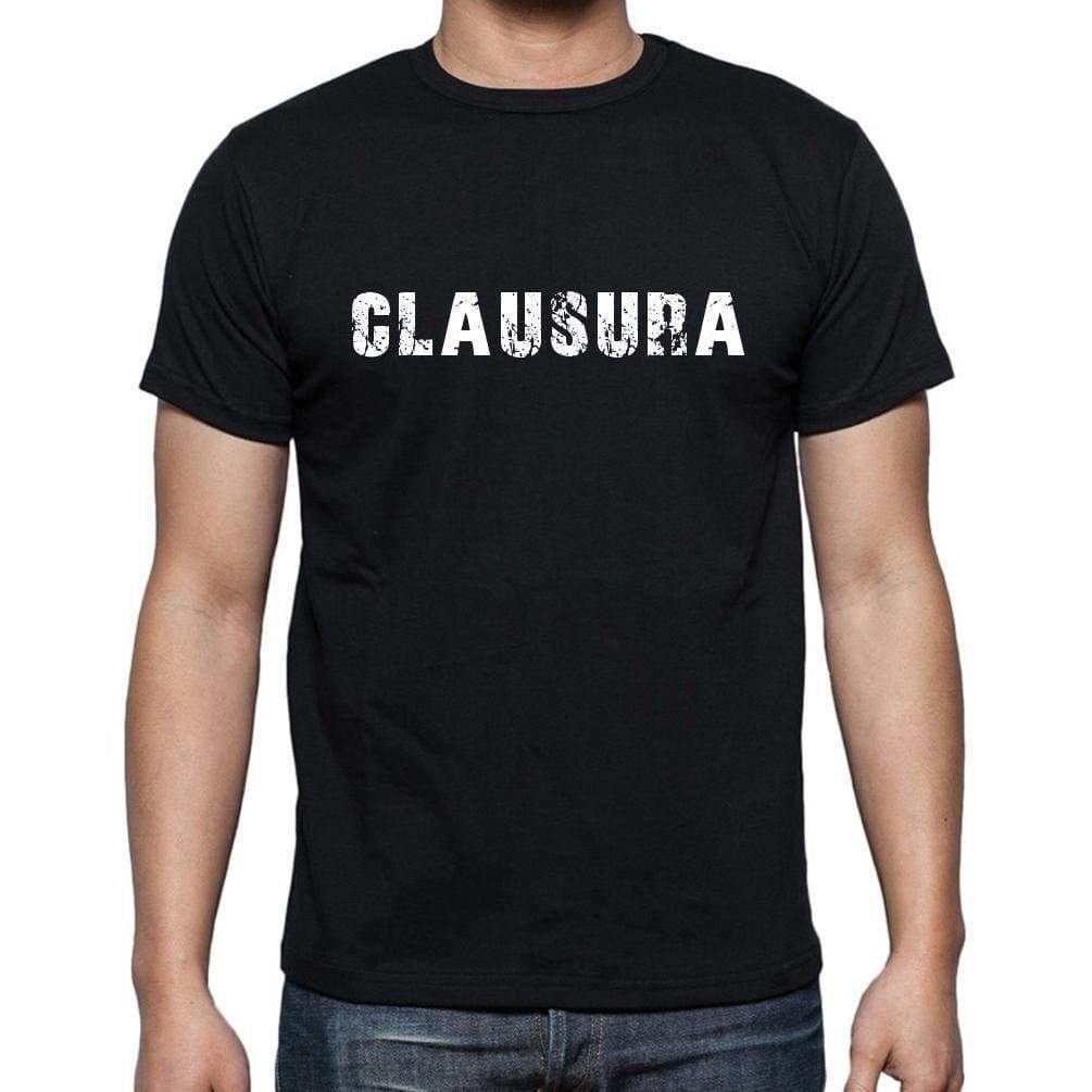 Clausura Mens Short Sleeve Round Neck T-Shirt - Casual