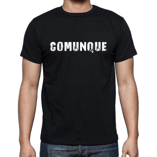 Comunque Mens Short Sleeve Round Neck T-Shirt 00017 - Casual