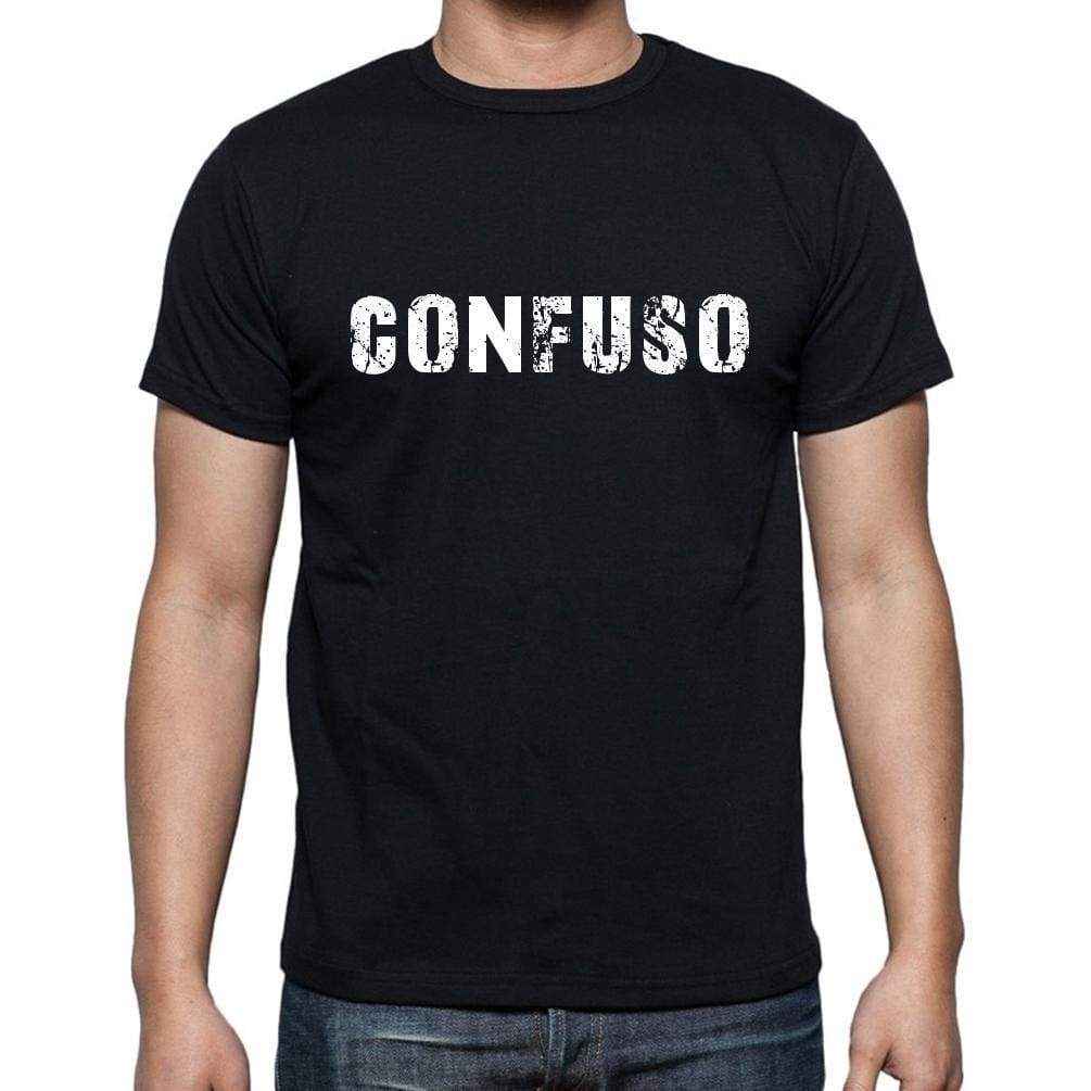 Confuso Mens Short Sleeve Round Neck T-Shirt - Casual