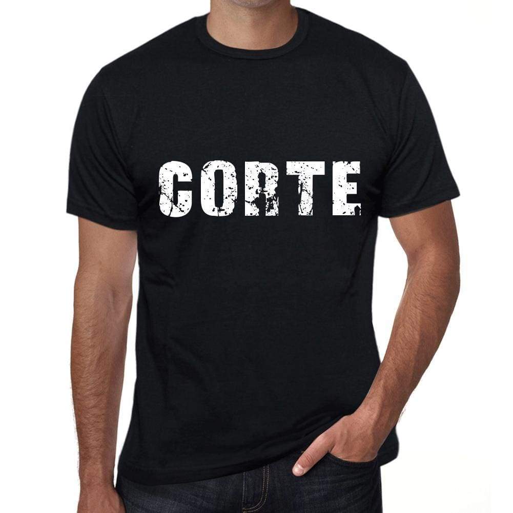 corte Mens T shirt Black Birthday Gift 00550 - ULTRABASIC