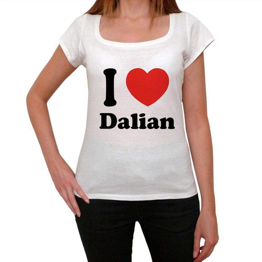 Dalian T Shirt Woman Traveling In Visit Dalian Womens Short Sleeve Round Neck T-Shirt 00031 - T-Shirt