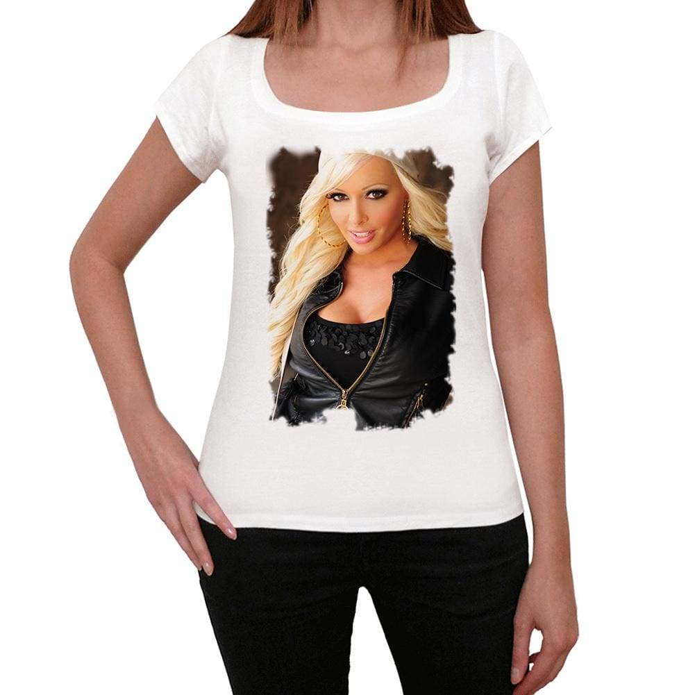 Daniela Katzenberger Womens T Shirt White Birthday Gift 00514 - White / Xs - Casual