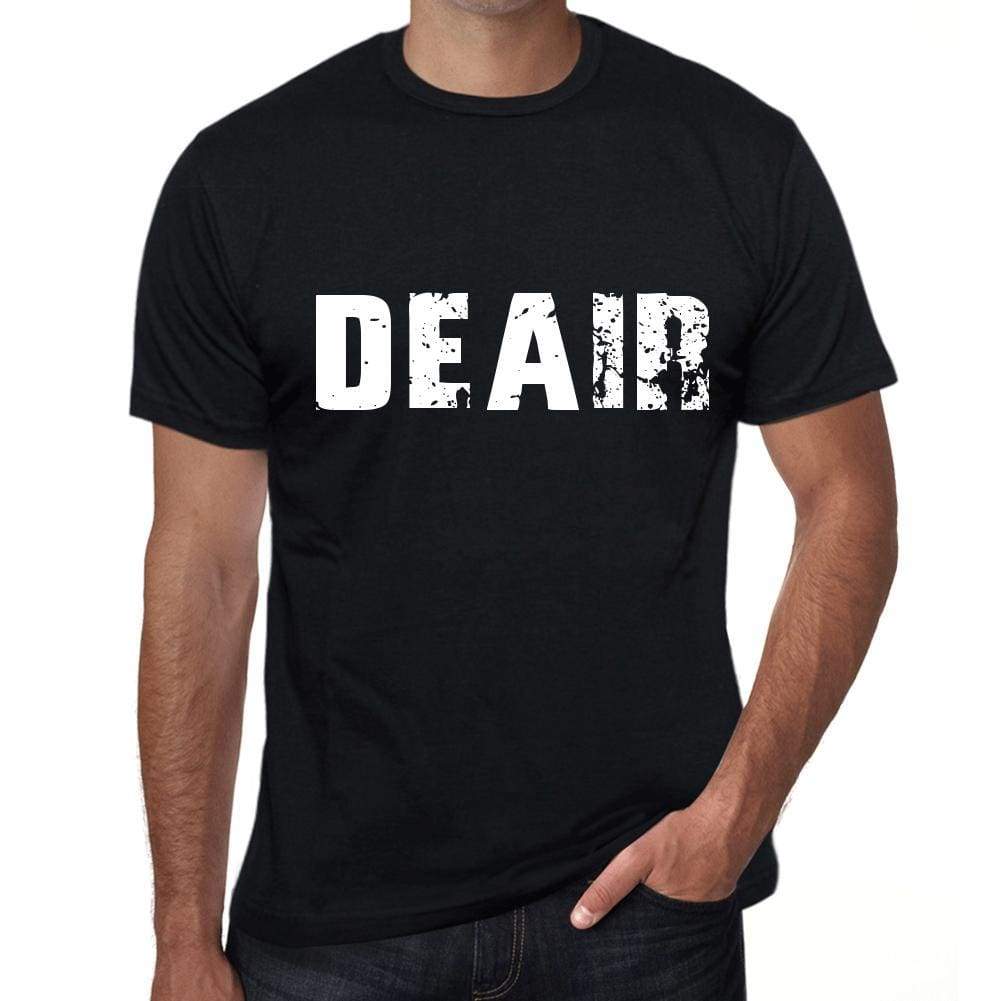 Deair Mens Retro T Shirt Black Birthday Gift 00553 - Black / Xs - Casual