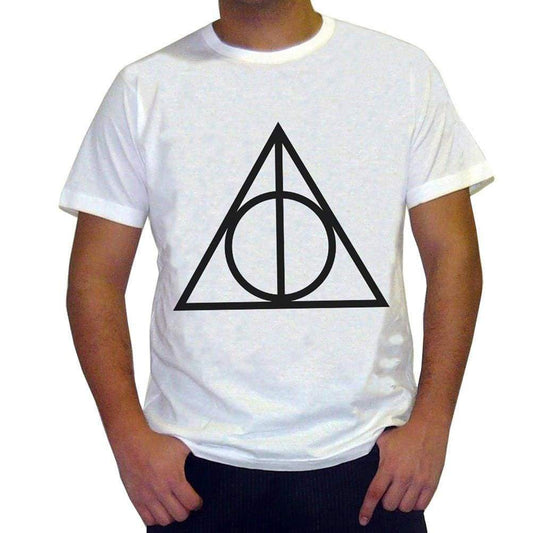 Deathly Hallows T-Shirt For Mens Short Sleeve Cotton Tshirt Men T Shirt 00034 - T-Shirt