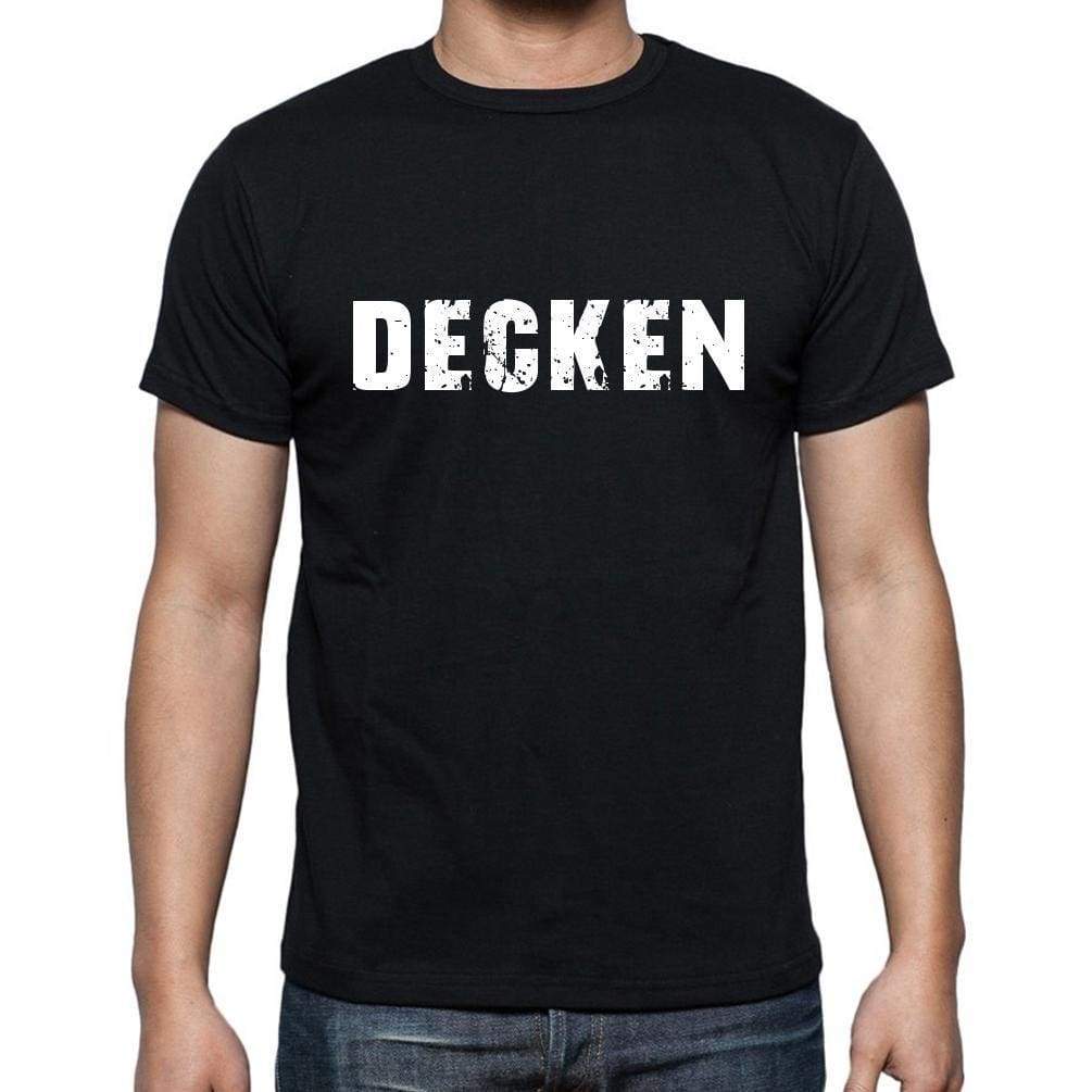 Decken Mens Short Sleeve Round Neck T-Shirt - Casual