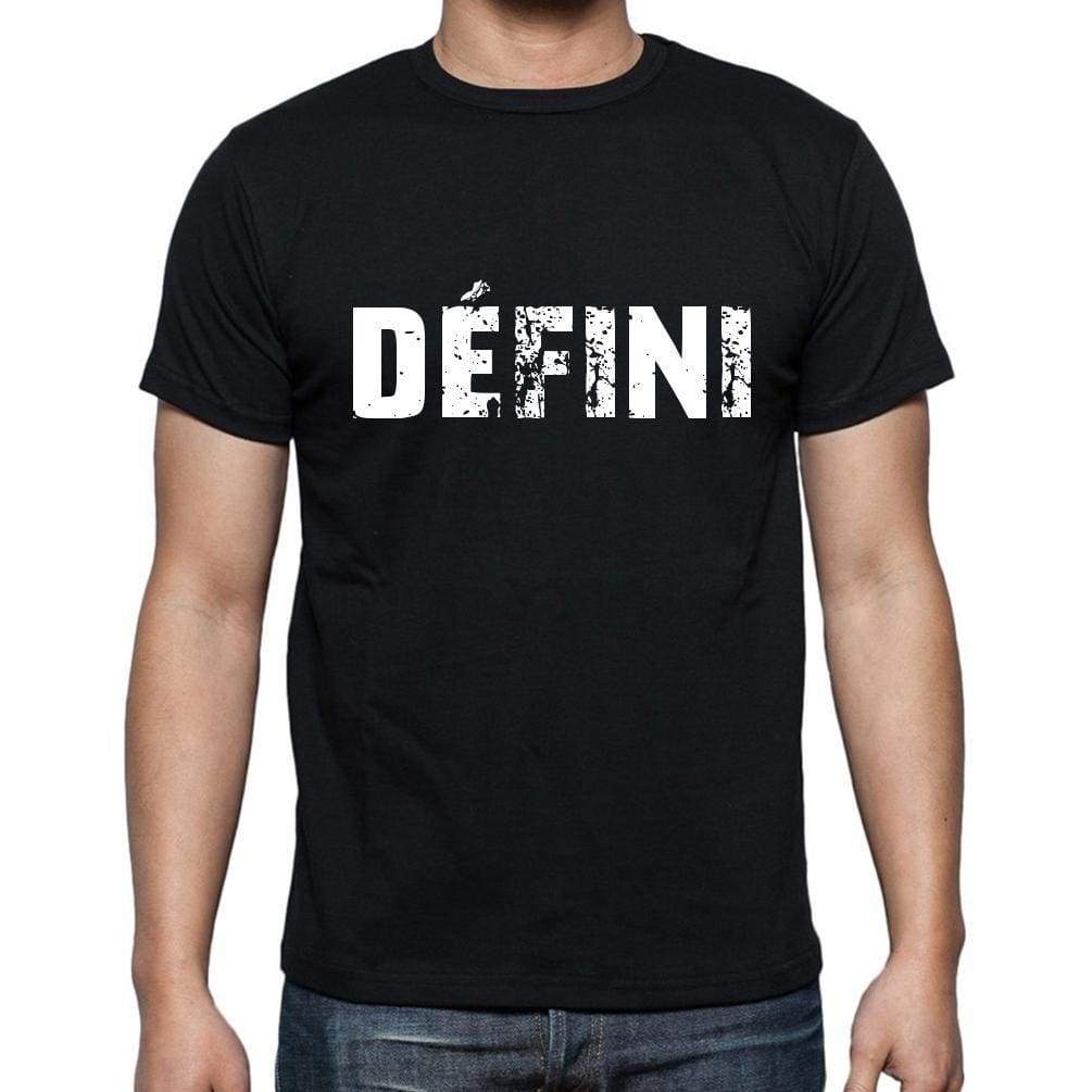 Défini French Dictionary Mens Short Sleeve Round Neck T-Shirt 00009 - Casual