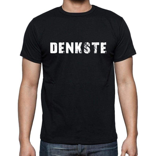 Denkste Mens Short Sleeve Round Neck T-Shirt - Casual